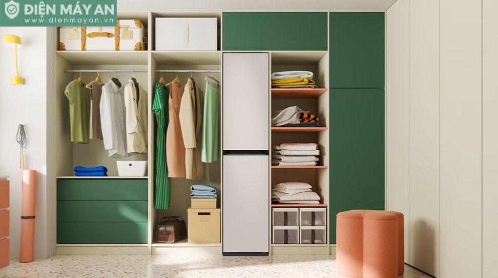 Tủ chăm sóc quần áo thông minh Samsung Bespoke AirDresser 3 móc DF18CB8600ERSV